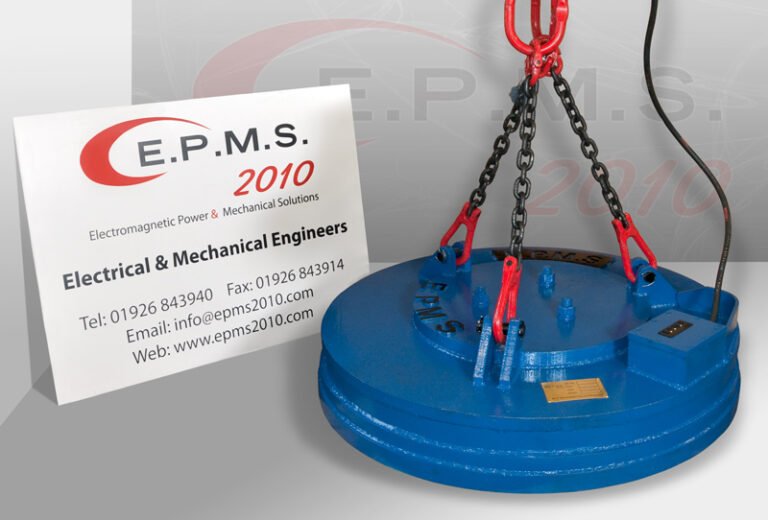 News article: EPMS Limited New Lightweight 45 inch, 7.5 kW circular magnet